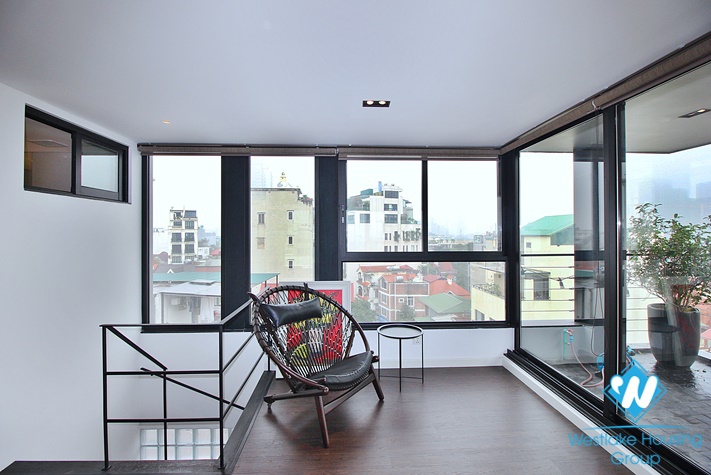 Super modern with lake view duplex to lease in Tay Ho district